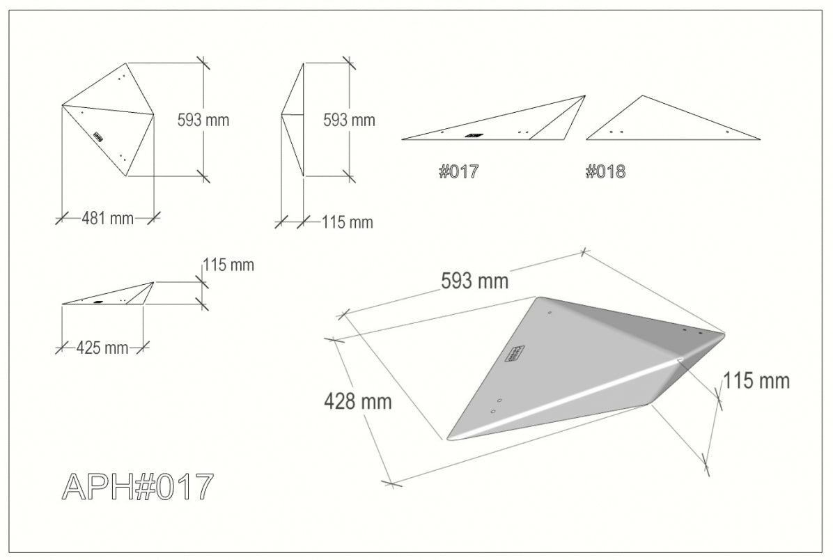 Axis - Geometric Plywood 17